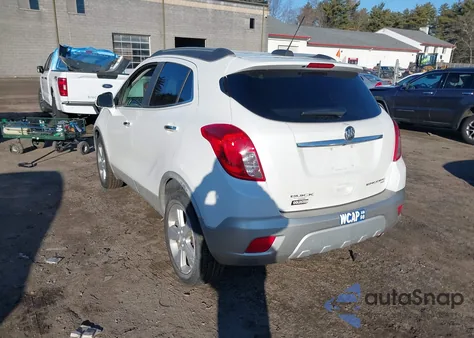 2015 Buick Encore Leather from USA, damaged, VIN KL4CJGSB4FB043846